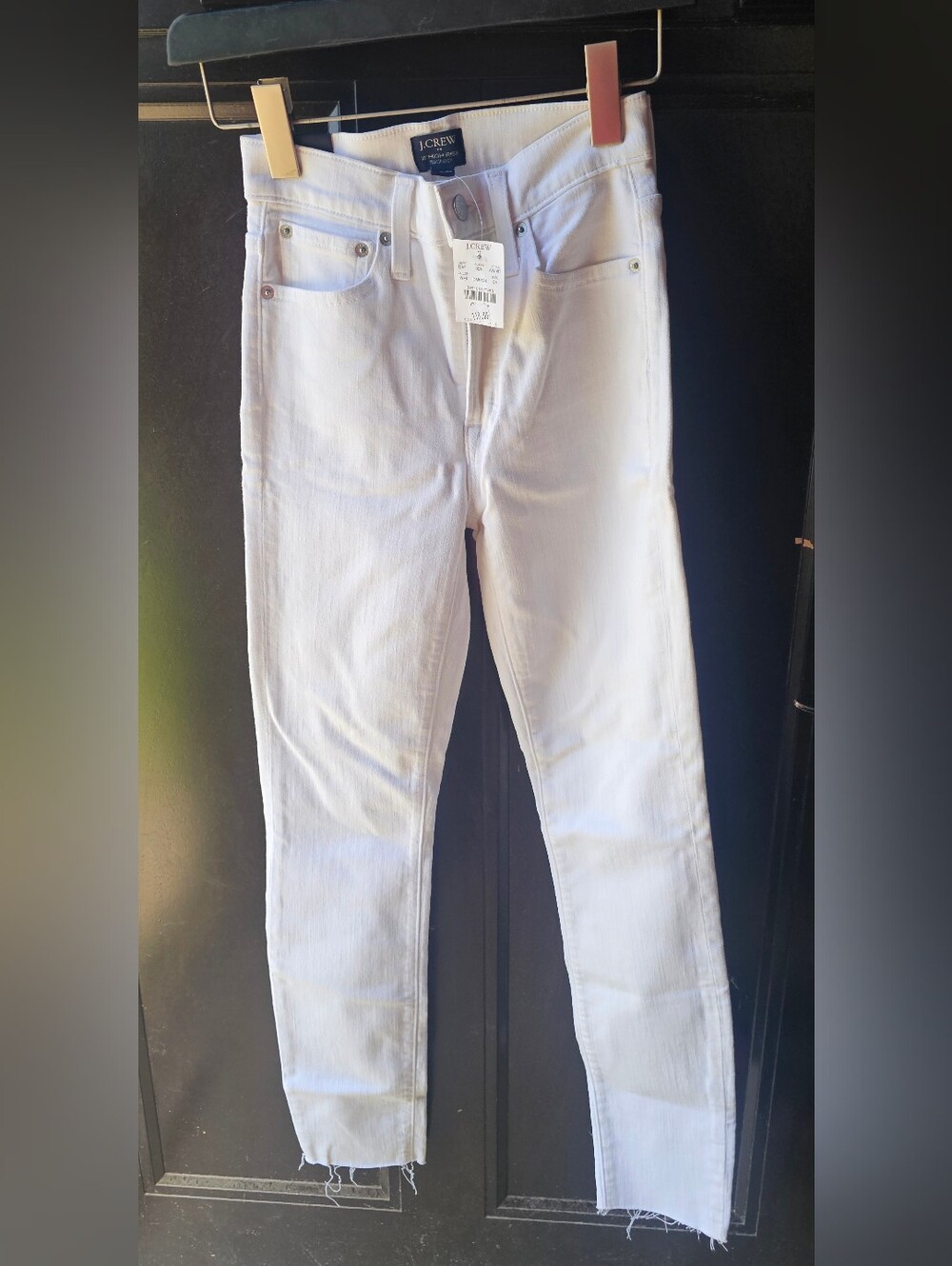 J. Crew Women’s White Skinny Jeans NWT